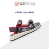  Dép Sandal Quai Hậu Bé Trai Cao Cấp, Nhẹ Êm, Chống Trơn | Crown Space CRUK582 