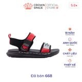  Giày Sandal Quai Hậu Bé Trai Hiện Đại, Êm Ái, Chống Trơn | Crown Space CRUK652 