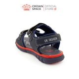 Dép Quai Hậu Sandals Trẻ Em Cao Cấp Chính Hãng Crown Space Dành Cho Bé Trai Đi Chơi Đi Học CRUK529 Size 30 - 35 
