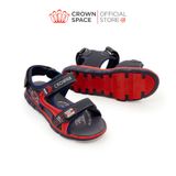  Dép Quai Hậu Sandals Trẻ Em Cao Cấp Chính Hãng Crown Space Dành Cho Bé Trai Đi Chơi Đi Học CRUK529 Size 30 - 35 