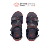  Dép Quai Hậu Sandals Trẻ Em Cao Cấp Chính Hãng Crown Space Dành Cho Bé Trai Đi Chơi Đi Học CRUK527 Size 26 - 35 