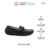  Giày Lười Loafer Bé Trai Vặn Thừng, Phong Cách Anh Quốc| Crown Space CRUK453 
