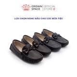  Giày Lười Loafer Bé Trai Vặn Thừng, Phong Cách Anh Quốc| Crown Space CRUK453 