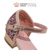  Giày Búp Bê Cao Gót Cho Bé Gái Lấp Lánh, Thanh Lịch, Êm Ái | Crown Space CRUK3154 