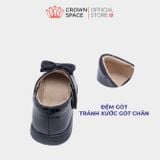  Giày Đi Học Bé Gái Công Chúa Cao Cấp, Êm Nhẹ, Thời Trang | Crown Space CRUK3078 