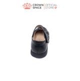  Giày Búp Bê Bé Gái Da Lì Cao Cấp, Tiện Lợi, Êm Ái | Crown Space CRUK3079 