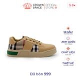  Giày Thể Thao Bé Trai Da Cao Cấp, Êm Ái, Thoáng Khí | Crown Space CRUK261 