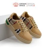  Giày Thể Thao Bé Trai Da Cao Cấp, Êm Ái, Thoáng Khí | Crown Space CRUK261 