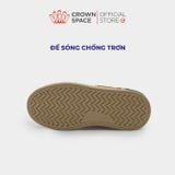  Giày Thể Thao Bé Trai Da Cao Cấp, Êm Ái, Thoáng Khí | Crown Space CRUK261 