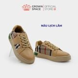  Giày Thể Thao Bé Trai Da Cao Cấp, Êm Ái, Thoáng Khí | Crown Space CRUK261 