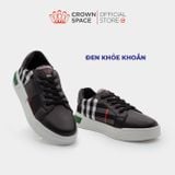  Giày Thể Thao Bé Trai Da Cao Cấp, Êm Ái, Thoáng Khí | Crown Space CRUK261 