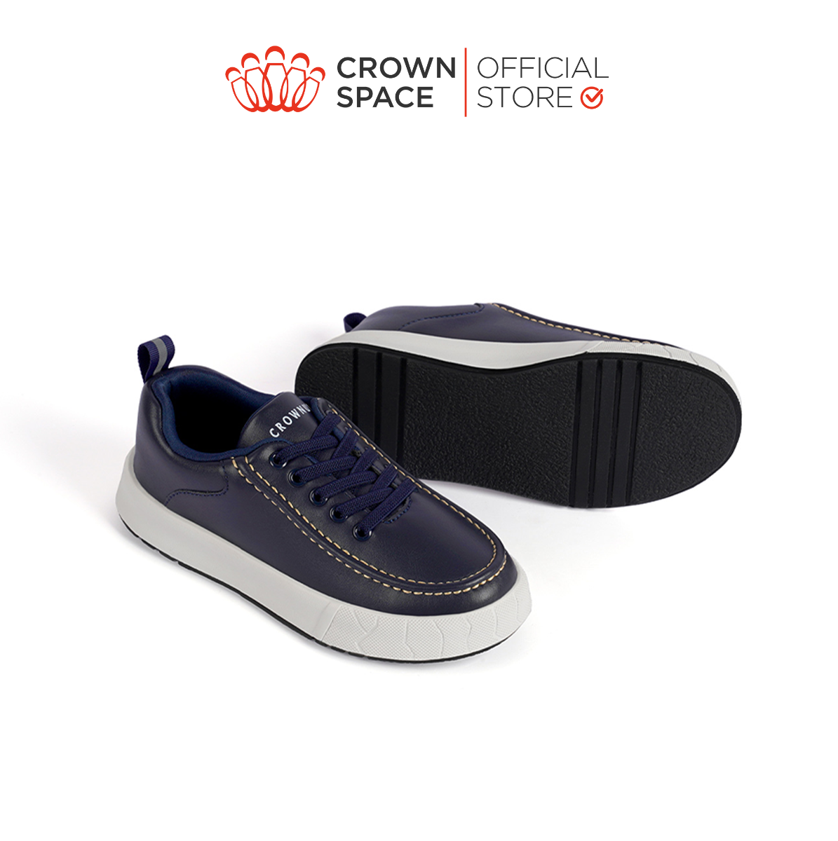  Giày Thể Thao Bé Trai Chính Hãng Cao Cấp Êm Mềm Chống Trơn, Thoáng Khí Đi Học Đi Chơi Đều Phù Hợp - PHIÊN BẢN CAO CẤP | Crown Space CRUK265 