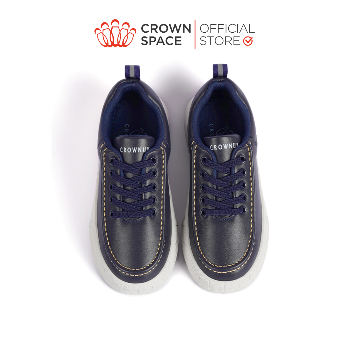  Giày Thể Thao Bé Trai Chính Hãng Cao Cấp Êm Mềm Chống Trơn, Thoáng Khí Đi Học Đi Chơi Đều Phù Hợp - PHIÊN BẢN CAO CẤP | Crown Space CRUK265 