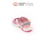  Dép Quai Hậu Sandals Trẻ Em Cao Cấp Chính Hãng Crown Space Dành Cho Bé Gái Đi Chơi Đi Học CRUK546 Size 26 - 35 