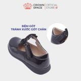  Giày Bệt Bé Gái Cao Cấp, Sang Trọng, Chống Trơn Trượt | Crown Space CRUK3076 