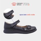  Giày Đi Học Bé Gái Cao Cấp, Sang Trọng, Êm Ái | Crown Space CRUK3077 