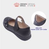  Giày Đi Học Bé Gái Cao Cấp, Sang Trọng, Êm Ái | Crown Space CRUK3077 
