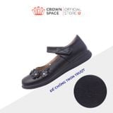  Giày Đi Học Bé Gái Cao Cấp, Sang Trọng, Êm Ái | Crown Space CRUK3077 