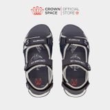  Dép Quai Hậu Sandals Trẻ Em Cao Cấp Chính Hãng Crown Space Dành Cho Bé Trai Bé Gái Đi Chơi Đi Học CRUK580 Size 30 - 36 