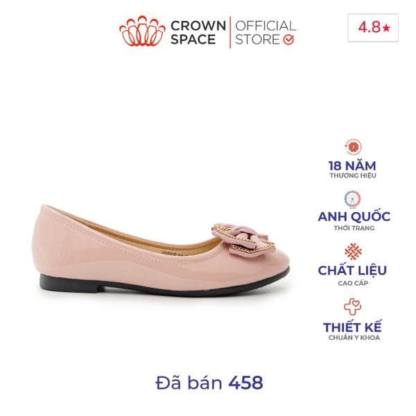 Giày Búp Bê Đế Bệt Cao Cấp, Dễ Thương, Thanh Lịch | Crown Space CRUK3132
