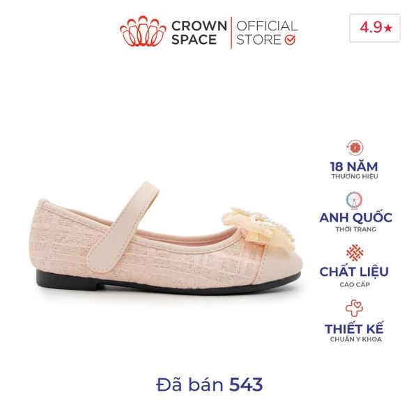 Giày Bệt Búp Bê Công Chúa Xinh Xắn, Duyên Dáng, Êm Ái | Crown Space CRUK3161