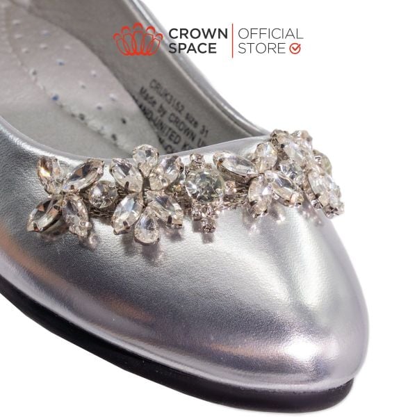Giày Bệt Búp Bê Bít Mũi Cho Bé Gái - Thời Trang Trẻ Em Cao Cấp Chính Hãng Crown Space