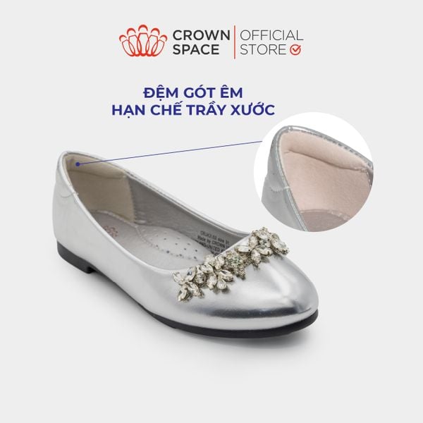Giày Bệt Búp Bê Bít Mũi Cho Bé Gái - Thời Trang Trẻ Em Cao Cấp Chính Hãng Crown Space