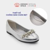  Giày Búp Bê Đế Bệt Cao Cấp, Sang Trọng, Thanh Lịch | Crown Space CRUK3162 