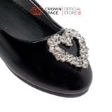  Giày Búp Bê Bệt Bé Gái Cao Cấp, Sang Trọng, Chống Bẹt Chân | Crown Space CRUK3163 