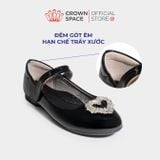  Giày Búp Bê Bệt Bé Gái Cao Cấp, Sang Trọng, Chống Bẹt Chân | Crown Space CRUK3163 