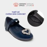  Giày Búp Bê Bệt Bé Gái Cao Cấp, Sang Trọng, Chống Bẹt Chân | Crown Space CRUK3163 