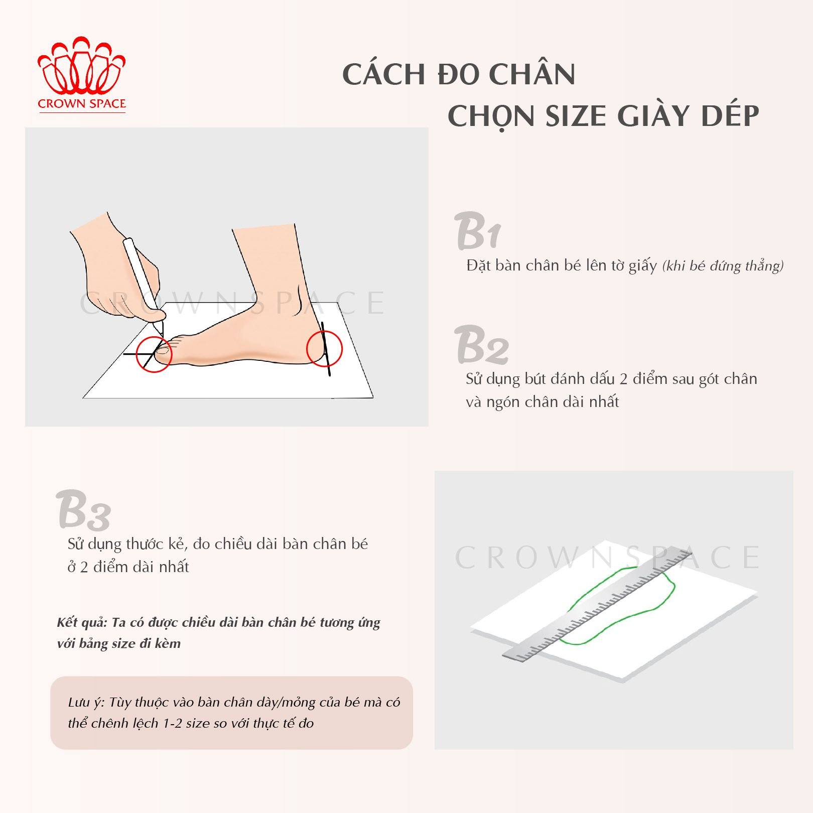  Giày Búp Bê Trẻ Em Cao Cấp Chính Hãng Crown Space Dành Cho Bé Gái Đi Chơi Đi Học CRUK3151 Size 31 - 36 