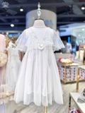  Váy Công Chúa Bé Gái Cao Cấp Voan Gắn Hoa | Crown Space CKGS2850127 