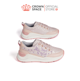  Giày Thể Thao Bé Gái Cao Cấp, Êm Mềm, Chống Trơn | Crown Space CRUK8073, CRUK8074 