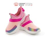  Giày Thể Thao Sneaker Trẻ Em Cao Cấp Chính Hãng Crown Space Dành Cho Bé Gái Bé Trai Đi Chơi Đi Học CRUK8052 Size 31 - 38 