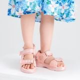  Sandal Bé Gái Quai Dán Crown Space - Êm Nhẹ, Chống Trơn, Thoáng Khí | Crown Space CRUK550 