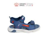  Dép Quai Hậu Sandals Trẻ Em Cao Cấp Chính Hãng Crown Space Dành Cho Bé Trai Đi Chơi Đi Học CRUK556 Size 26 - 36 