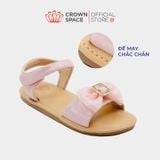  Sandal Quai Hậu Bé Gái Êm Ái, Bảo Vệ, Dễ Thương Cho Bé | Crown Space CRUK7042 