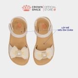  Sandal Quai Hậu Bé Gái Êm Ái, Bảo Vệ, Dễ Thương Cho Bé | Crown Space CRUK7042 