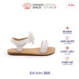  Sandal Quai Hậu Bé Gái Cao Cấp, Mềm Mại, Êm Chân | Crown Space CRUK7043 