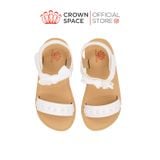  Sandal Quai Hậu Bé Gái Cao Cấp, Mềm Mại, Êm Chân | Crown Space CRUK7043 