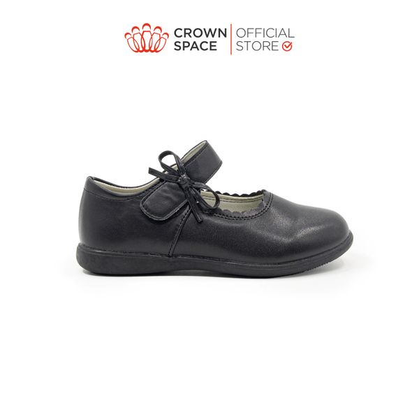  Giày Búp Bê School Shoes Đi Học Trẻ Em Cao Cấp Chính Hãng Crown Space Dành Cho Bé Gái CRUK3074 Size 30 - 36 