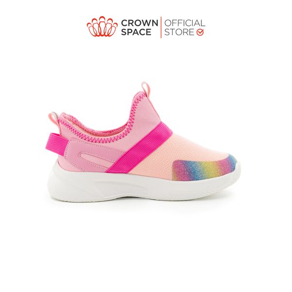  Giày Thể Thao Sneaker Trẻ Em Cao Cấp Chính Hãng Crown Space Dành Cho Bé Gái Bé Trai Đi Chơi Đi Học CRUK8052 Size 31 - 38 