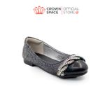  Giày Búp Bê Trẻ Em Cao Cấp Chính Hãng Crown Space Dành Cho Bé Gái Đi Chơi Đi Học CRUK3147 Size 30 - 36 