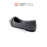  Giày Búp Bê Trẻ Em Cao Cấp Chính Hãng Crown Space Dành Cho Bé Gái Đi Chơi Đi Học CRUK3147 Size 30 - 36 