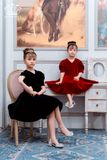  Váy Nhung Tay Bồng Mềm Mịn, Lộng Lẫy, Thoải Mái | Crown Space CKGS5832503 