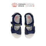  Dép Quai Hậu Sandals Trẻ Em Cao Cấp Chính Hãng Crown Space Dành Cho Bé Trai Đi Chơi Đi Học CRUK566 Size 28 - 36 