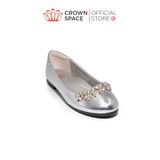  Giày Búp Bê Trẻ Em Cao Cấp Chính Hãng Crown Space Dành Cho Bé Gái Đi Chơi Đi Học CRUK3162 Size 28 - 37 