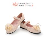  Giày Búp Bê Trẻ Em Cao Cấp Chính Hãng Crown Space Dành Cho Bé Gái Đi Chơi Đi Học CRUK3161 Size 28 - 37 