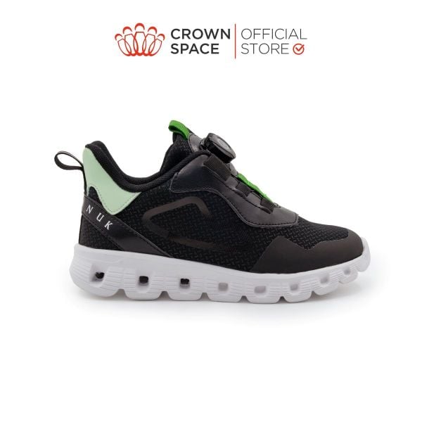  Giày Thể Thao Sneaker Khóa Thông Minh Trẻ Em Cao Cấp Chính Hãng Crown Space Dành Cho Bé Trai Bé Gái Đi Chơi Đi Học CRUK8061 Size 31 - 38 